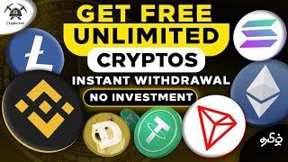 Get FREE Unlimited Cryptos | Instant Withdrawal No Investment Tamil - Crypto Tamizha