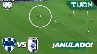 ¡ANULADO! Brandon lo celebraba | Monterrey 2-0 Querétaro | Liga Mx -AP2024 - J4 | TUDN