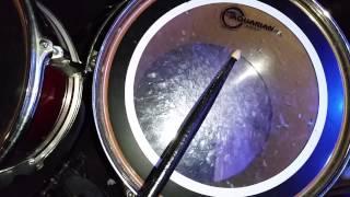 Aquarian Drum Heads Studio X Clears