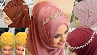 Stylish Hijab Tutorial # Stylish Hijab for Function # Style with Bint-e-Mujasam