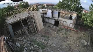 Timelapse of building my sister's bungalow