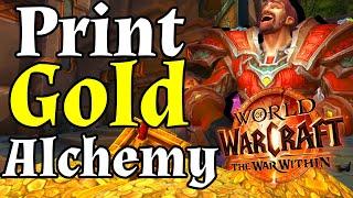 Print Gold! With Alchemy, Build Gold Making In WoW War Within