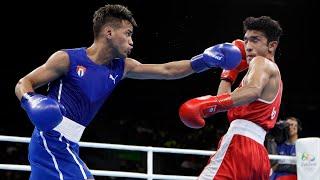 Robeisy Ramírez (CUB) vs. Shiva Thapa (IND) Rio 2016 Olympics Preliminaries (56kg)