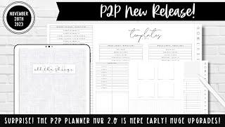 SURPRISE! The P2P Planner Hub 2.0 is HERE!  | Planner Launch Day & Tour | So Many Upgrades! 