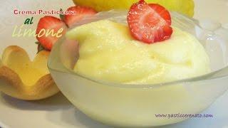 Crema pasticcera al limone