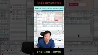 6/5 홍순택의 주식장 마감방송#주식 생방송 #선물옵션 실시간방송#주식 스트리밍