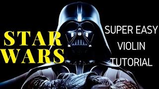 LEARN TO PLAY VIOLIN IN 3 MINUTES | STAR WARS THEME | EASIEST EVER TUTORIAL