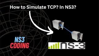 NS3 Coding | How to make Point to point Topology with TCP | Very Basic | Beginner Friendly Tutorial