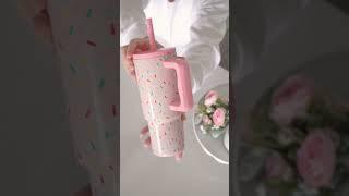 Unboxing | Simple Modern 24 oz Kids Trek Tumbler in Confetti! #simplemodern #kateschwanke #unboxing