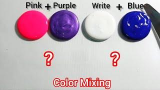 Guess the final color  | Satisfying video |Art video | Color mixing video |Paint mixing video