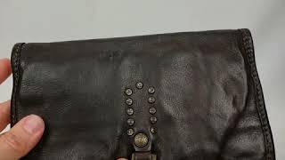 EMILIA - Distressed Leather Continental Wallet by Campomaggi