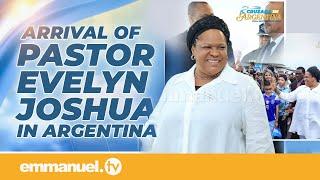 NEW: PASTOR EVELYN JOSHUA Arrives ARGENTINA