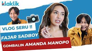 KESERUAN FAJAR SADBOY NGE-VLOG SAMA AMANDA MANOPO !! | KLAKLIK CREATOR FORUM