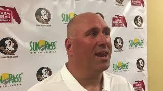 Greg Frey talks offensive line development