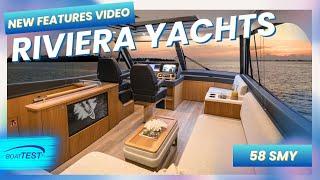 2024 Riviera 58 SMY: Luxury Features Tour | Yacht Review