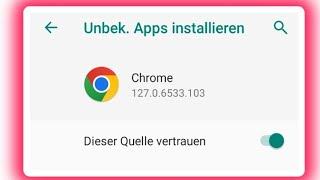 So kannst du Apps aus unbekannter Quelle installieren und zulassen!