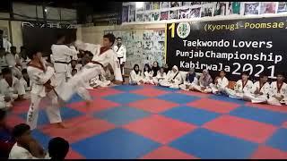 Speed Sparring - Muhammad Atik Ali - Team Kabirian Taekwondo Lovers Academy Kabirwala