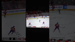 Andreas Englund Hits Jake Evans #nhl #hockey #lakings #canadiens