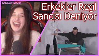 Pqueen - ''ERKEKLER ADET/REGL SANCISINI DENEDİ!'' İzliyor (TepkiKolik)