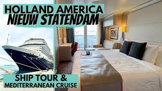 Holland America Nieuw Statendam Ship Tour & Mediterranean Cruise Review