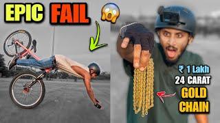 Most Expensive MTB Crash | ₹1 Lakh Gold Chain Gone!