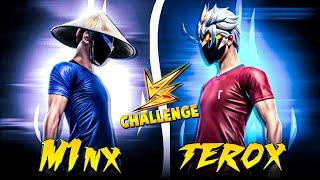 TEROX FF VS  M1NX | Controversial Battle  | 2 Mobile Legends In One Frame 