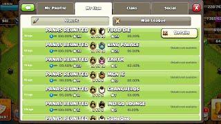 PANAS REUNITED WIN STREAKS CLASH OF CLANS NAME GAME COC