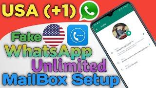 How To Mailbox USA +1 Setup || Get Unlimited USA WhatsApp Account || Create USA Number