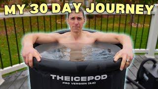 30 Days Straight of Cold Plunge: The Ice Pod and Pod Chiller Review (The Pod Company)