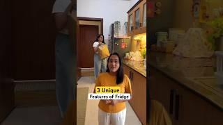 3 Unique Fridge Features #shorts #youtubeshorts #fridge #fridgeorganization #refrigerator #kitchen