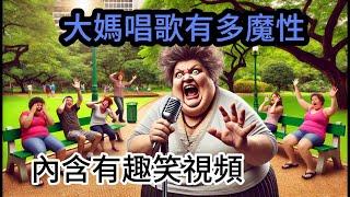 大媽唱歌  ｜ 查理與佐治 ｜ 搞笑視頻 ｜#funny