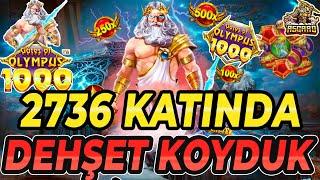 GATES OF OLYMPUS 1000 TÜRKÇE  SLOT OYUNLARI | 2736 KATINDA UÇTU sweet bonanza 1000 big bas bonanza