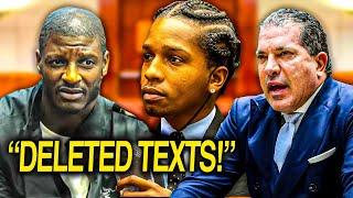 A$AP Rocky Assault Trial Victim DELETES TEXTS to Rocky! - Day 4