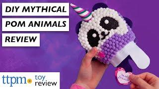 Craftastic DIY Mythical Pom Animals Arts & Crafts Review from Ann Williams Group