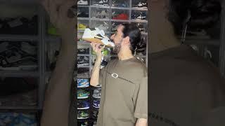 Food ASMR Eating my Travis Scott sneaker  #asmr #food #asmreating