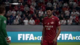 Spartak (Moscow) - Liverpool . Симуляция матча. FIFA 18