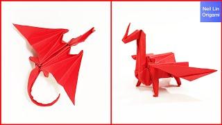 How to make an Origami Dragon 【Neil Lin】