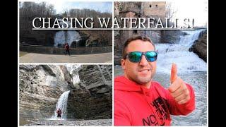 CHASING WATERFALLS CHALLENGE! FINGER LAKES! NEW YORK! 7 WATERFALLS IN 1 DAY!