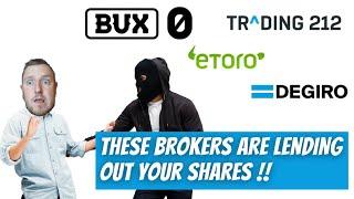 These Investment Brokers are Lending out YOUR Shares and You Didn’t Even Know