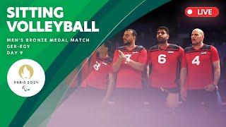 Sitting Volleyball - Men's Bronze Medal Match GER-EGY | Day 9 | Paris 2024 Paralympics