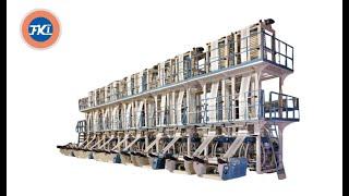 Custom Designed Double Head Blown Film Line / Blown Film Machine High Production Efficiency