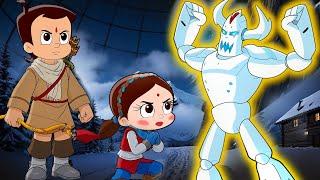 Chhota Bheem - Barfila Danav ka Hamla | A Battle for Survival | Cartoons for Kids in Hindi