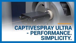 CaptiveSpray Ultra - Performance. Simplicity.