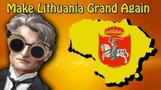 HOI4- MAKE LITHUANIA GRAND AGAIN!! (in less than 12 minutes)