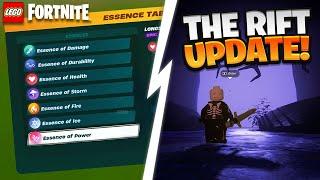 *NEW* UPDATE! RIFT WEAPONS, ITEMS, ENEMIES AND MORE! - Lego Fortnite