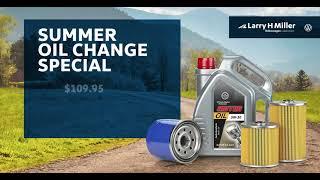 Summer Savings: $69.95 Oil Change at Larry H. Miller Volkswagen Lakewood