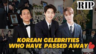 9 KOREAN CELEBRITIES WHO HAVE PASSED AWAY THIS YEAR