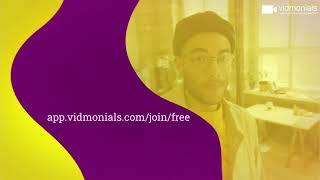 Join Vidmonials For FREE