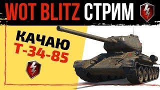 ДЕЛАЮ СТАТКУ 60% | КАЧАЮ НОВЫЙ АК НА WOT BLITZ | СТРИМ BLITZ