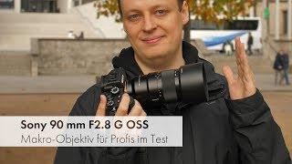 Sony FE 90 mm f/2.8 G OSS | Profi-Makro-Objektiv im Test an der A7R IV [Deutsch]